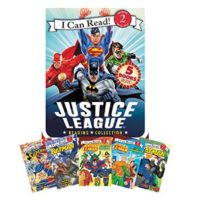 Justice League Reading Collection: 5 I Can Read Books Inside! (I Can Read Level 2)