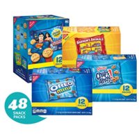 Nabisco Cookies Variety Pack - 48 Individual Snack Packs