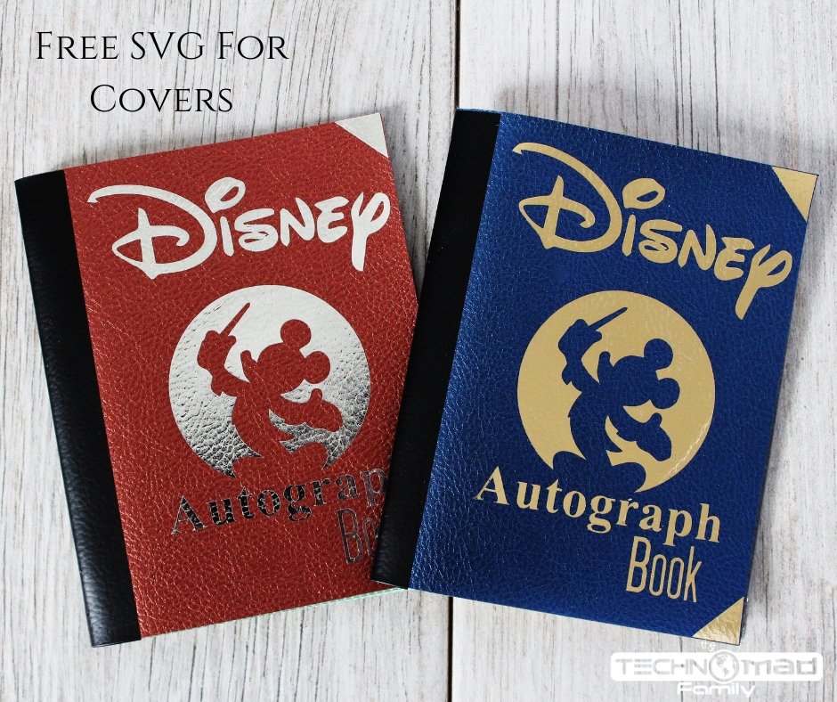 Create Your Own Disney Autograph Book with Free Printable